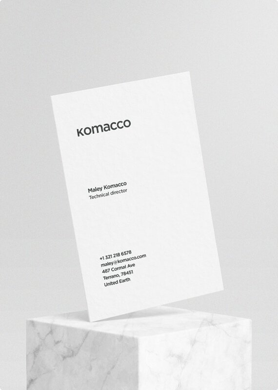Komacco Business Card